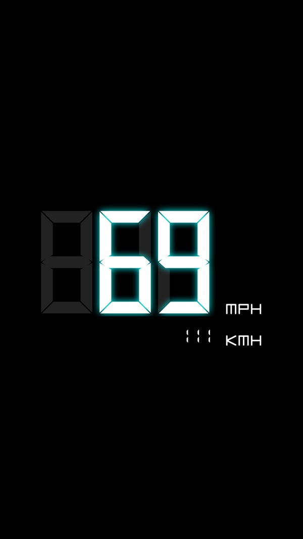 S.P.E.E.D showing 69 MPH